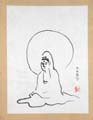 自筆画 観音像