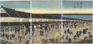 Kuniyoshi / Picture of Honcho in Yokohama [横浜本町之図]