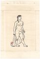 The nude woman