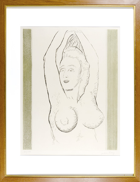 Man Ray “Included in Copperplate Collection of Pictures ”La Ballade des Dames hors du temps””