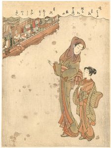 春重「美人画【復刻版】」