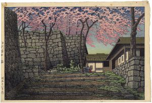 Cherry Blossoms at the Shirakawa Castle Ruins
