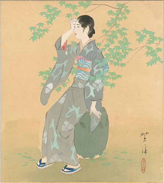 Kasamatsu Shiro “Shikishi(square fancy card board) ”