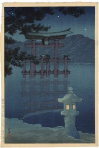 Souvenirs of Travel, Third Series / Starlight Night, Miyajima