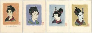 Kawakami Sumio / 和装美人（仮）