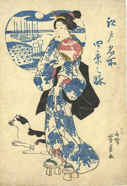 Yoshikazu “Four Seasons of Famous Places in Edo”