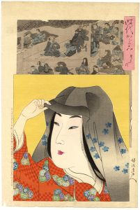 周延「時代かがみ　慶長之頃」