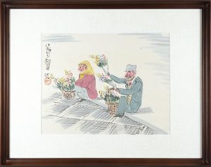 自筆画 ハルピン初夏