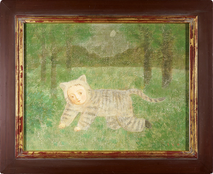 Higuchi Chitose (Nishida Taki) “夢で出会った猫”
