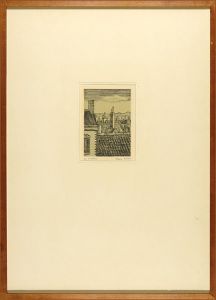 駒井哲郎「仏国風景」