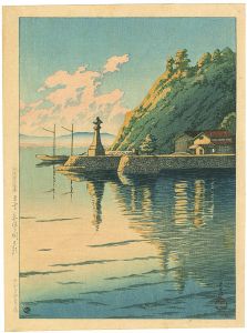 Selection of scenes of Japan  / Morning at Mihogaseki