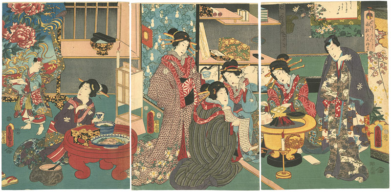Toyokuni III “Genji-e”