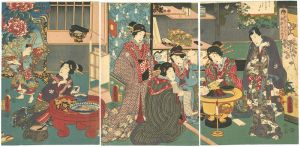 Toyokuni III / Genji-e [源氏絵]