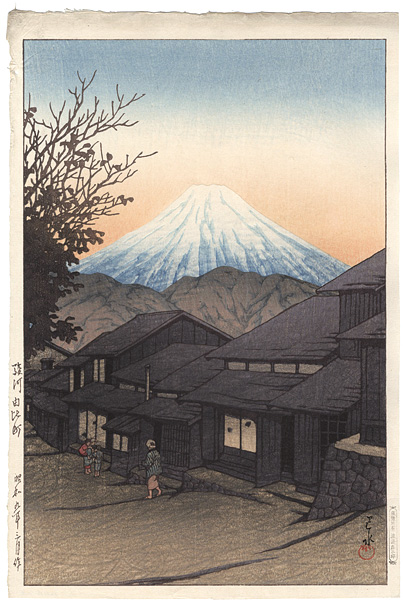 Kawase Hasui “Yui,Suruga”