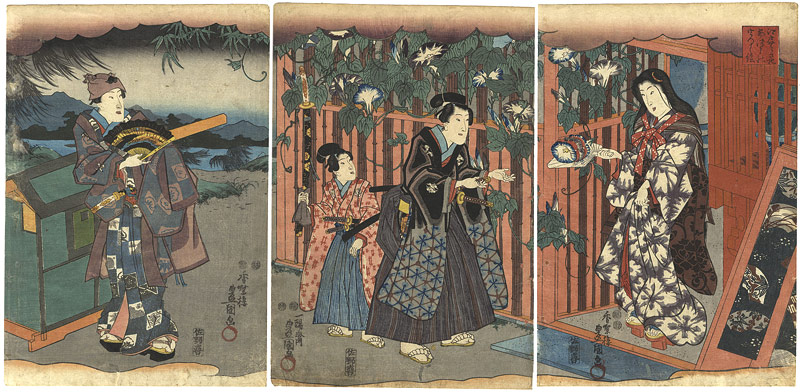Toyokuni III “Genji-e”