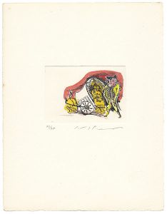池田満寿夫「「まのん」より 1」