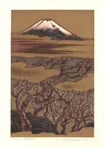 Nishizawa Shizuo / 36 Views of Mt.Fuji / Mt. Fuji and Auspicious Cloud