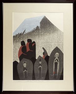 Saito Kiyoshi / Mt. Fuji (19), Buddha in the Field