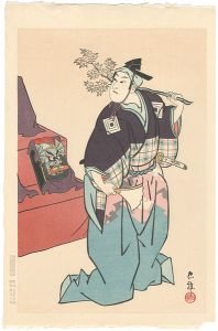 鳥居忠雅「歌舞伎十八番「七つ面」」