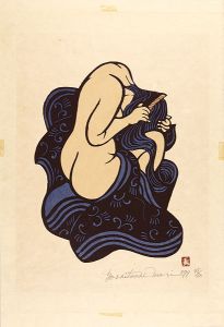 Mori Yoshitoshi / Scene of Combing Hair