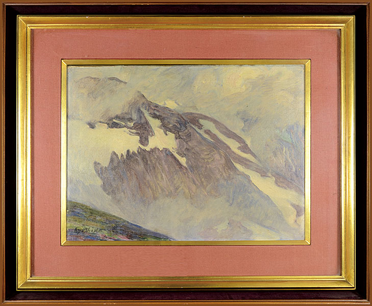Yoshida Hiroshi “Painting :  The Japan Alps”