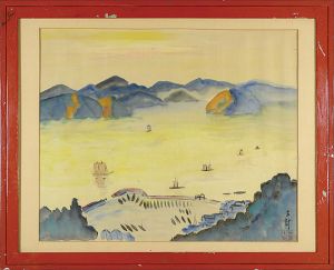 Yamagishi Kazue / Painting : The view of Setouchi