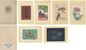 Mabuchi Toru / Woodcut Print Collection : Birds and Flowers