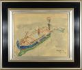 Painting :  A Fishing Boat