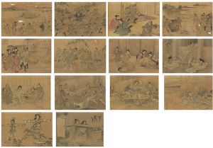 作者不詳「肉筆江戸時代刑罰関係図」