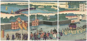 広重三代「東京名勝本郷之風景」