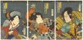 Kabuki Scene from Ehon Taikoki