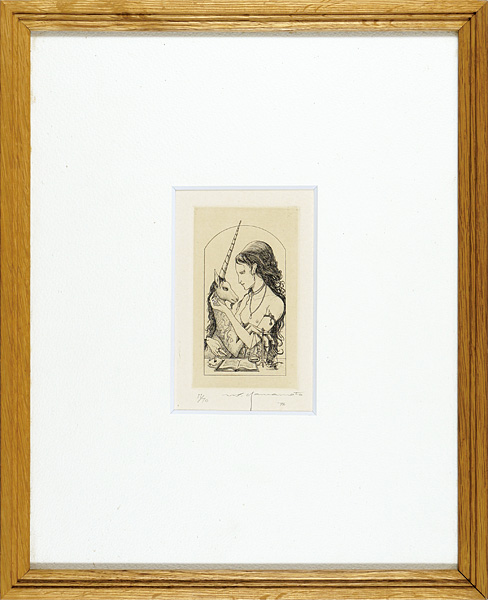 Yamamoto Mutsumi “一角獣と女”