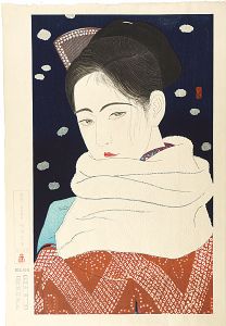 Kobayakawa Kiyoshi / Pupils of the eyes,no.4 from the series ‘Women\'s manners of today’
