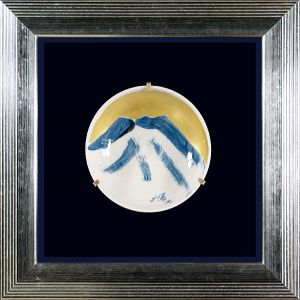 千住博「絵付茶碗」