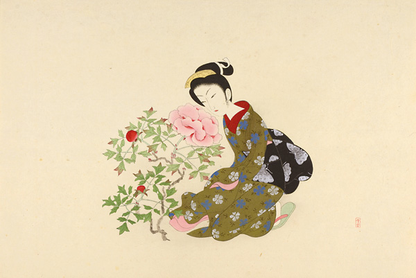 小村雪岱「深見草」