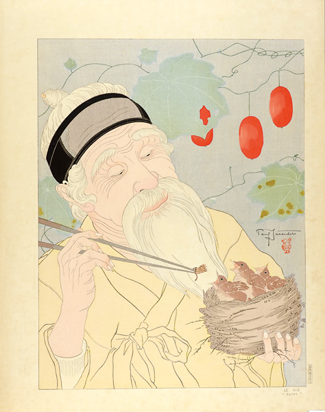 ポール・ジャクレー「世界風俗版画集 巣（朝鮮）」