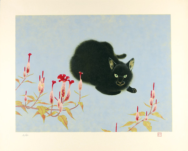 Yamaguchi Kayo “Flower and Cat”