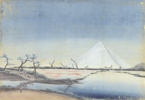 泥絵　風景