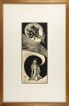 切り絵 瀬戸内晴美『中世炎上』より