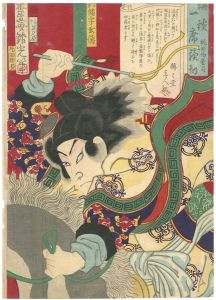 Ginko / Kodan Isseki Yomikiri / Kabuki Actor Bando Hikosaburo as Liu Bei (Xuande) [講談一席読切　坂東彦三郎　劉備字玄徳]