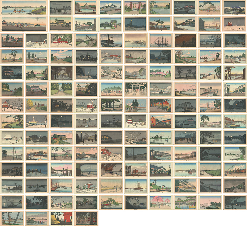 “True Pictures of Famous Places of Tokyo” 