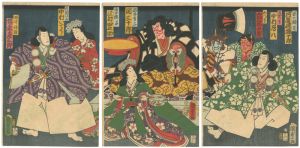 国貞二代「今様酒呑童子」