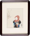 つぼみの花（新錦絵帖『處女の頃』より）