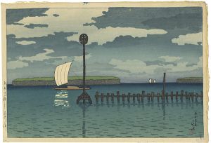 Kawase Hasui / 12 Scenes of Tokyo / The Shinagawa Offing
