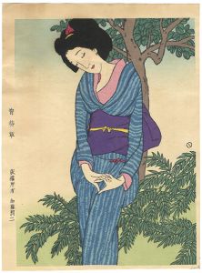 Takehisa Yumeji / Evening Primrose