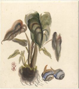 Yamaguchi Susumu / 自筆色紙