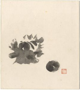 自筆色紙