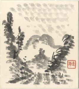 自筆色紙