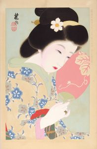 New Ukiyo-e Style Beauties / August, Shy