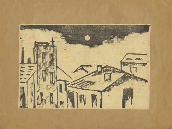 Muto Rokuro “Roofs of the Town”